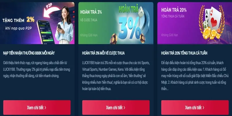 Thưởng nạp tiền hàng ngày và hàng tuần vip66 nổ hũ